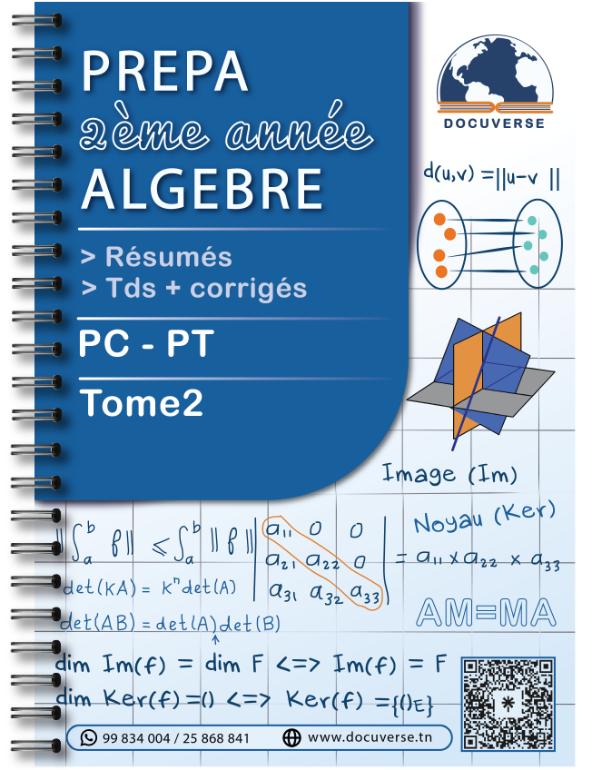 Algèbre Tome 2