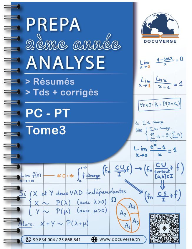 Analyse Tome 3